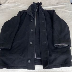 Calvin Klein wool and cashmere coat.